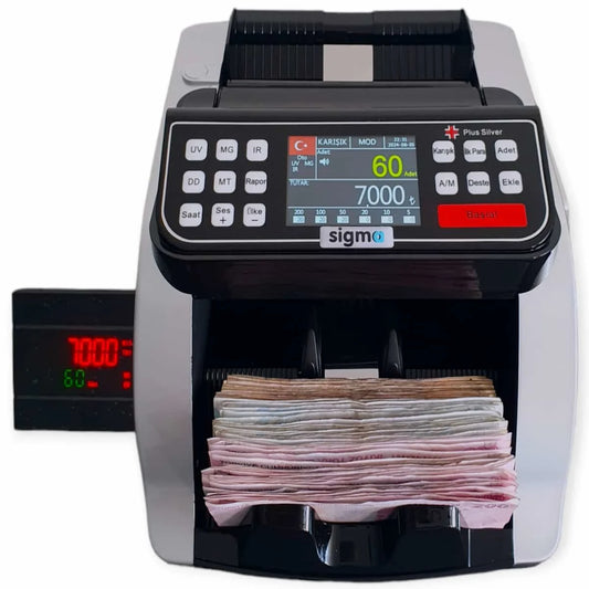 Plus Silver Para Sayma Makinesi