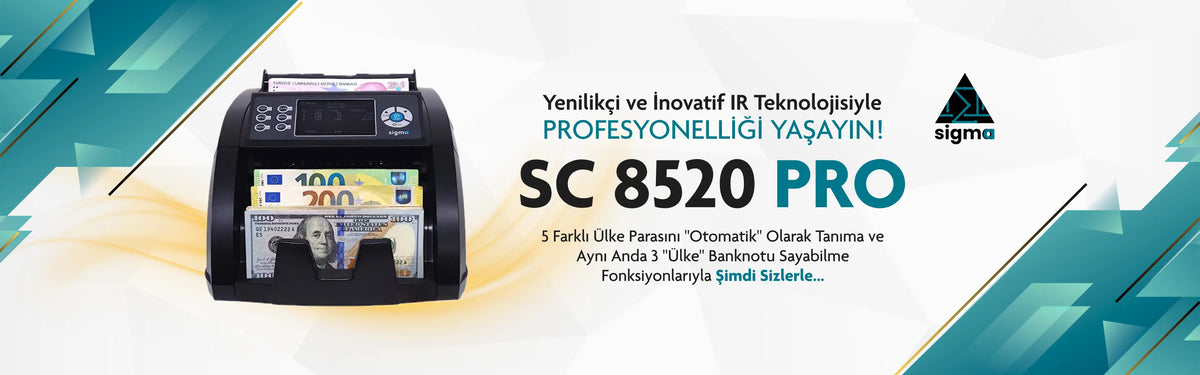 İşletmenizin nakit yönetimini para sayma makineleri, sahte para kontrol cihazları ve evrak imha makineleriyle en verimli hale getiriyoruz.
