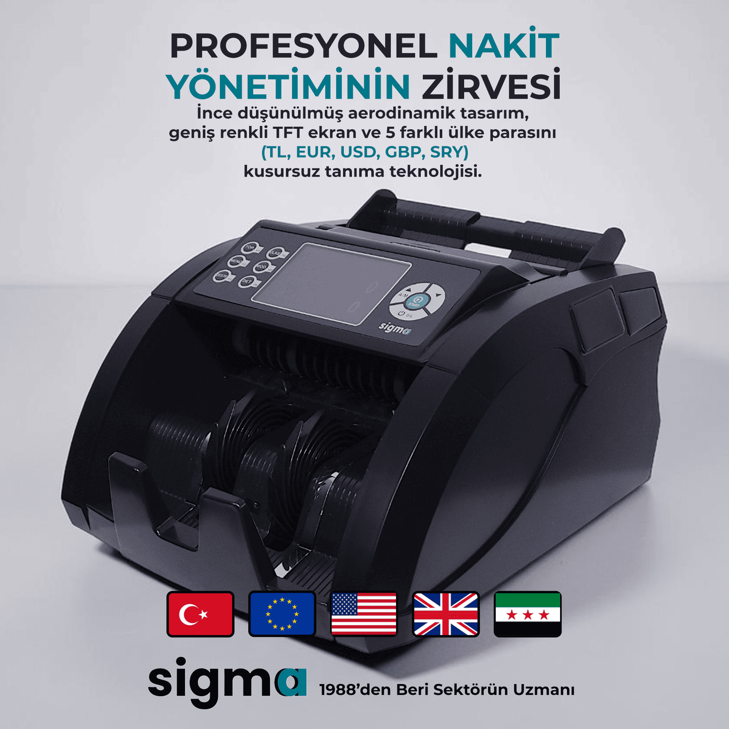 SC 8520 PRO Para Sayma Makinesi