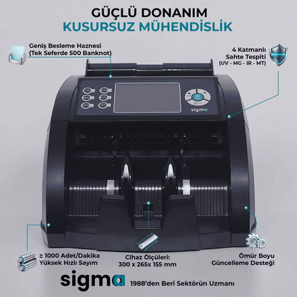 SC 8520 PRO Para Sayma Makinesi